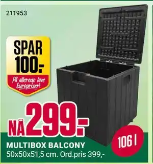 Europris MULTIBOX BALCONY tilbud