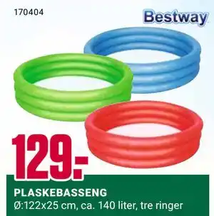 Europris PLASKEBASSENG tilbud