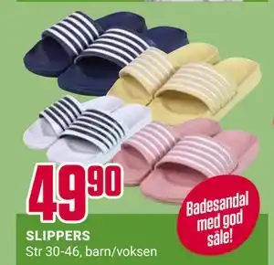 Europris SLIPPERS tilbud