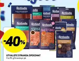 Bunnpris UTVALGTE STRANDA SPEKEMAT tilbud