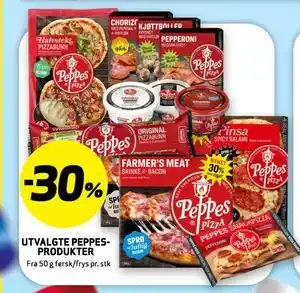 Bunnpris UTVALGTE PEPPES PRODUKTER tilbud
