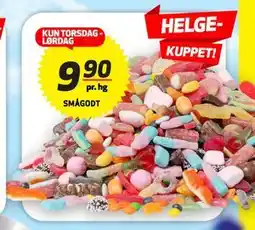 Bunnpris SMÅGODT tilbud