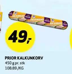 Bunnpris PRIOR KALKUNKORV tilbud