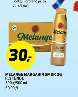 Bunnpris MARGARIN SMØR OG FLYTENDE tilbud