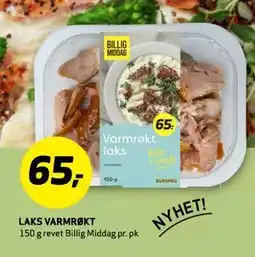 Bunnpris LAKS VARMRØKT tilbud