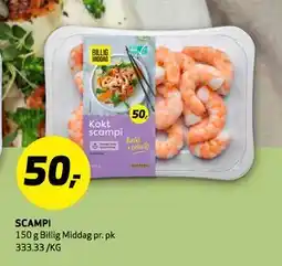 Bunnpris SCAMPI tilbud