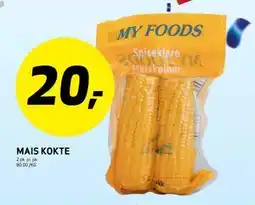 Bunnpris MAIS KOKTE tilbud