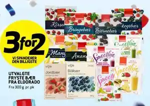 Bunnpris UTVALGTE FRYSTE BÆR FRA ELDORADO tilbud