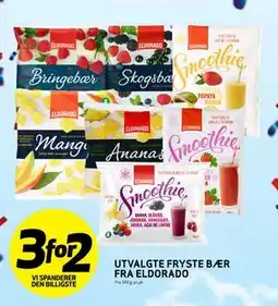 Bunnpris UTVALGTE FRYSTE BÆR FRA ELDORADO tilbud