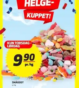 Bunnpris SMÅGODT tilbud