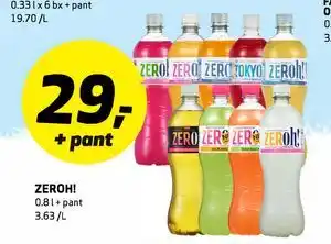 Bunnpris ZEROH! tilbud