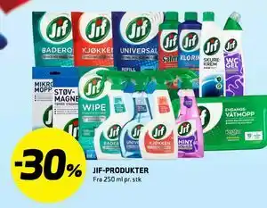 Bunnpris JIF-PRODUKTER tilbud