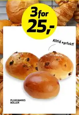 Bunnpris PLUKK&MIKS BOLLER tilbud
