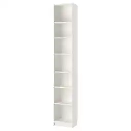 IKEA Billy Bokhylle, hvit, 40x28x237 cm tilbud