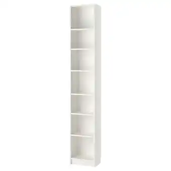 IKEA Billy Bokhylle, hvit, 40x28x237 cm tilbud