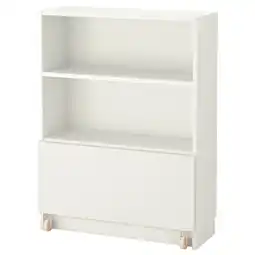 IKEA Billy Bokhylle med skuff, hvit, 80x30x106 cm tilbud