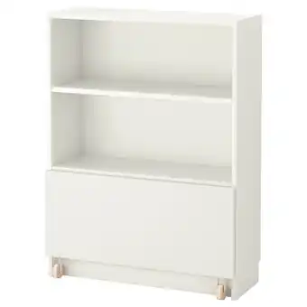IKEA Billy Bokhylle med skuff, hvit, 80x30x106 cm tilbud