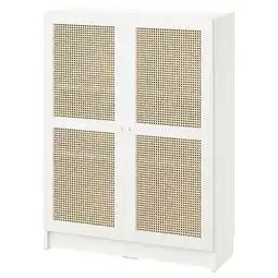 IKEA Billy / hÖgadal Bokhylle med dører, hvit, 80x30x106 cm tilbud