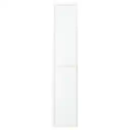 IKEA Oxberg Vitrinedør, hvit, 40x192 cm tilbud