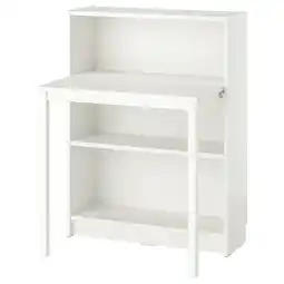 IKEA Billy Bokhylle med skrivebord, hvit, 80x106 cm tilbud