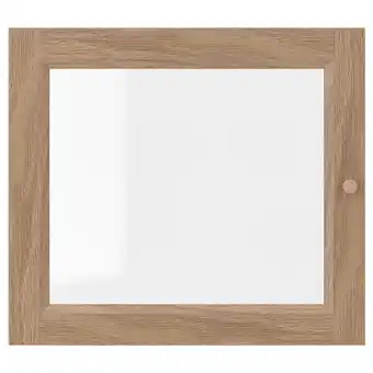 IKEA Oxberg Vitrinedør, eikemønstret, 40x35 cm tilbud