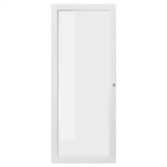 IKEA Oxberg Vitrinedør, hvit, 40x97 cm tilbud