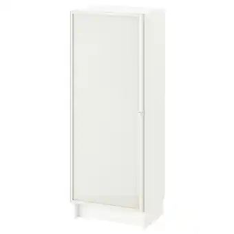 IKEA Billy / hÖgbo Bokhyllekombo glassdører, hvit, 40x30x106 cm tilbud