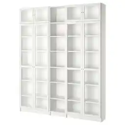 IKEA Billy / oxberg Bokhylle, hvit, 200x30x237 cm tilbud