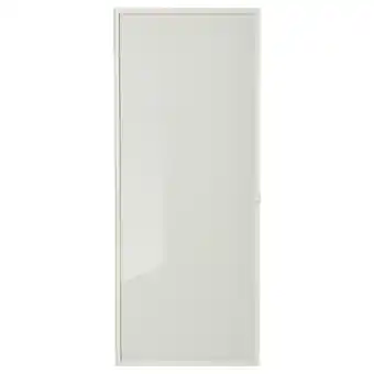 IKEA HÖgbo Vitrinedør, hvit, 40x97 cm tilbud