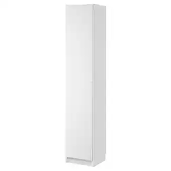 IKEA Billy / ottebol Bokhylle med dører, hvit, 40x41x202 cm tilbud