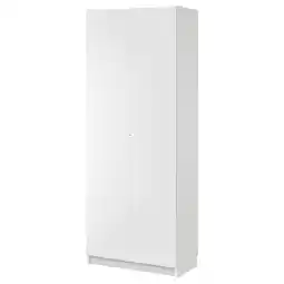 IKEA Billy / ottebol Bokhylle med dører, hvit, 80x41x202 cm tilbud