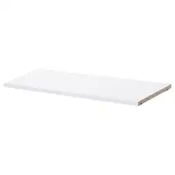 IKEA Billy Ekstra hylleplate, hvit, 76x38 cm tilbud