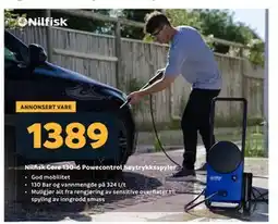 Megaflis Nilfisk Core 130-6 Powecontrol høytrykksspyler tilbud