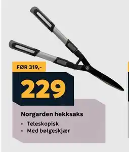 Megaflis Norgarden hekksaks tilbud