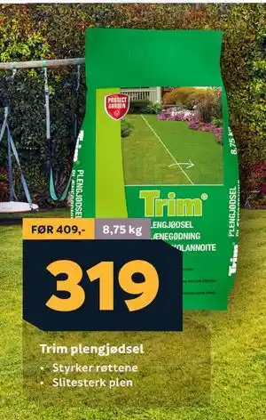Megaflis Trim plengjødsel tilbud
