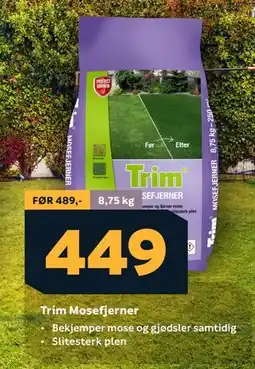 Megaflis Trim Mosefjerner tilbud