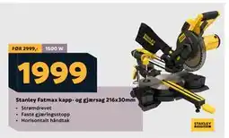 Megaflis Stanley Fatmax kapp- og gjærsag 216x30mm tilbud