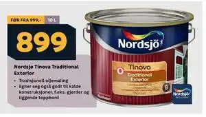 Megaflis Nordsjø Tinova Traditional Exterior tilbud