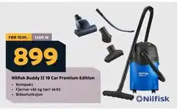 Megaflis Nilfisk Buddy II 18 Car Premium Edition tilbud