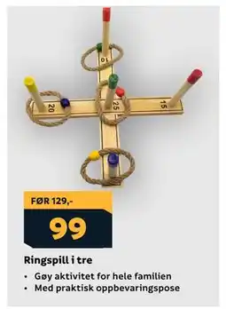 Megaflis Ringspill i tre tilbud
