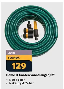 Megaflis Home It Garden vannslange 1/2” tilbud