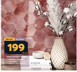 Megaflis Moon Hexagon Garnet tilbud