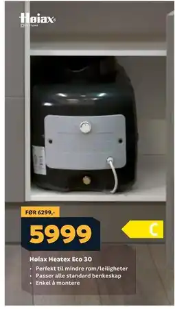 Megaflis Høiax Heatex Eco 30 tilbud