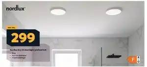 Megaflis Nordlux Gry 22 downlight/plafond hvit tilbud