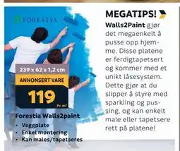 Megaflis Forestia Walls2paint tilbud