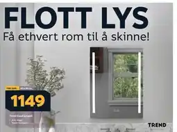 Megaflis Trend Cloud lysspeil tilbud