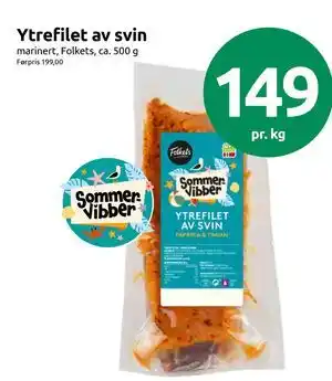 Joker Ytrefilet av svin tilbud
