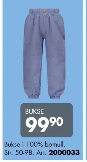 Sparkjøp BUKSE tilbud