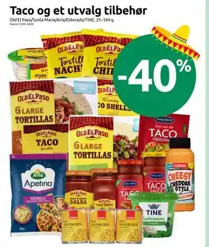 Joker Taco og et utvalg tilbehør tilbud