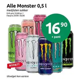 Joker Alle Monster 0,5 l tilbud